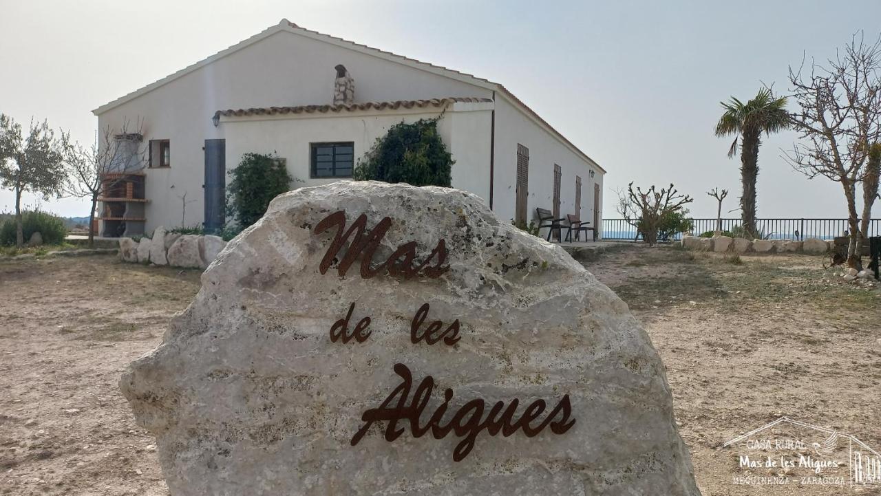 Casa Rural Mas de les Àligues Mequinenza Exterior foto