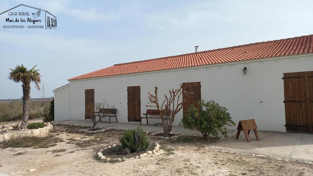 Casa Rural Mas de les Àligues Mequinenza Exterior foto